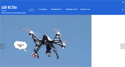 Desktop Screenshot of leafrc.com